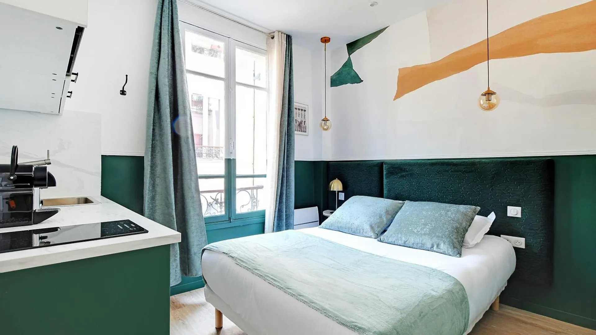 Apartament Charming Studio With Ac - Near Montmartre Paryż